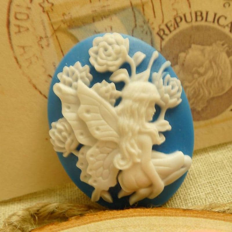 D1023 Flower Angel Silicone Mold Cake Decorating Tool Mini Cake Mold Round Silicone Mold