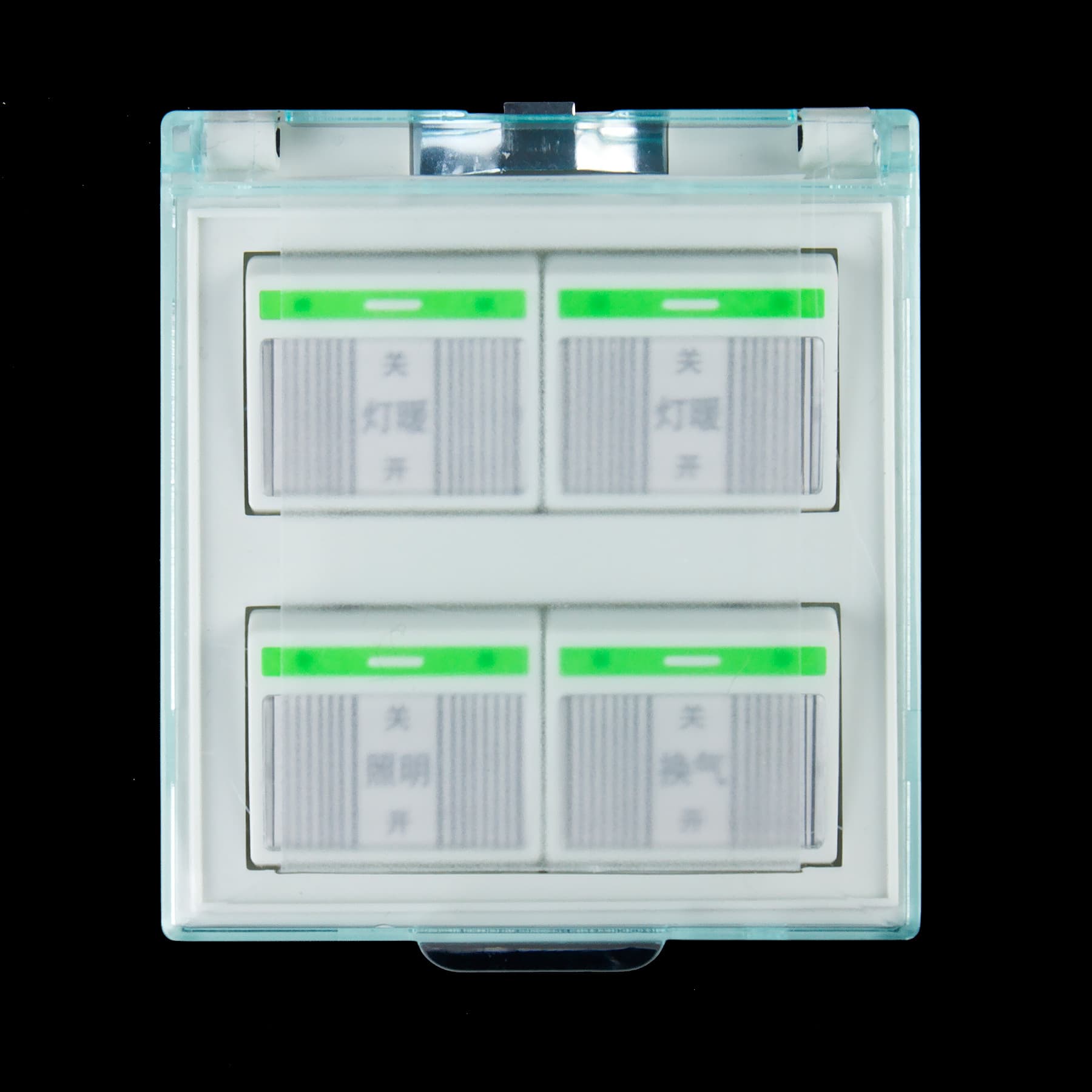 Bath heater switch, wall switch, four-way bathroom heater switch, integrated ceiling four-light three-in-one switch wholesale