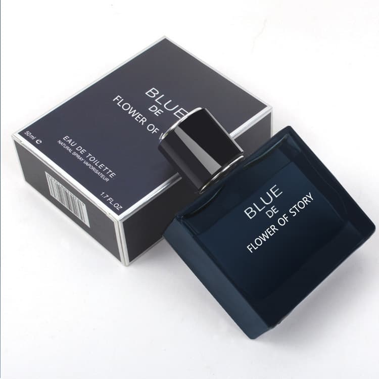 Elegant Long-lasting Ocean Scent Perfume for Men 50ml Gentle Subtle Floral Fragrance Chinese Brand Huazhiwuyu Dragon Blue