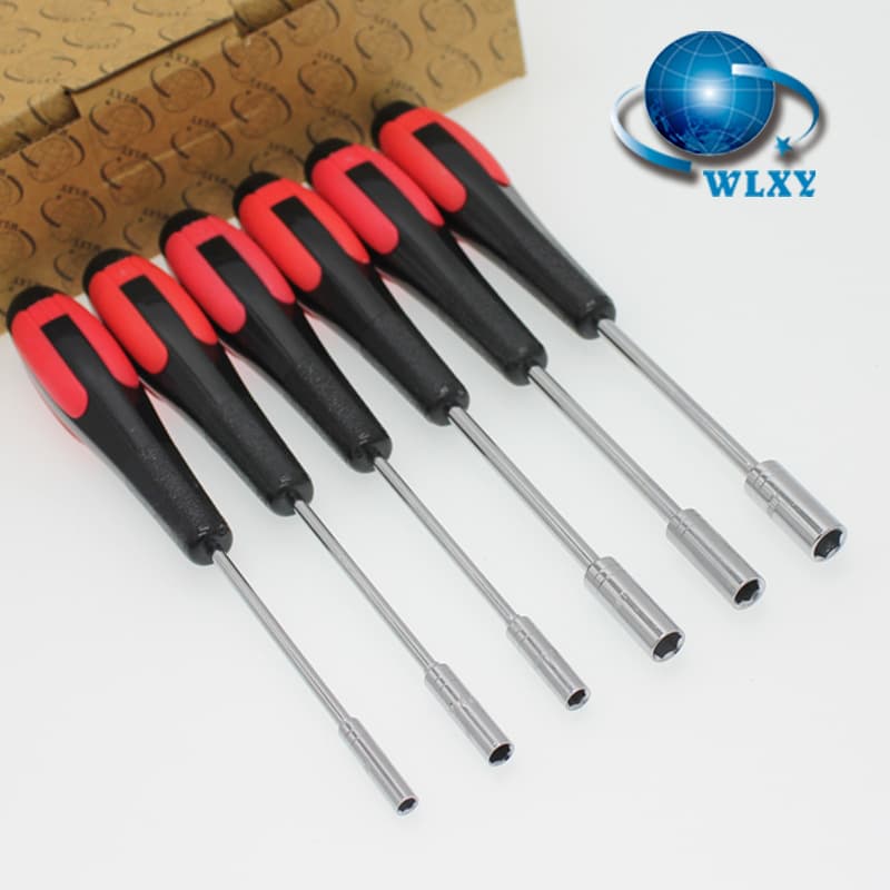 Socket, Hex Socket Screwdriver, Thin Wall Extended Socket, External Hex Socket, Screwdriver Bit