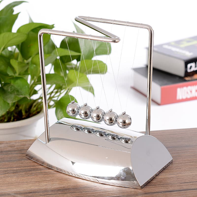 Newton's Cradle Wholesale Chaos Pendulum Metal Craft Gift Creative Ornament Home Plastic Decor
