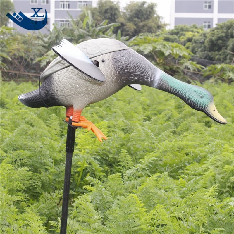 Xilei Cross-border Outdoor Hunting 6V12V DC Long-Distance Remote Control PE Electric Wing Rotating Duck