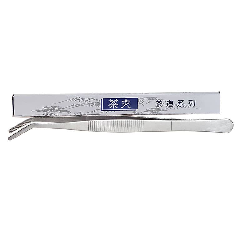Clamp - Bright Anti-Rust D-Clamp (11th Anniversary Store Special), 20cm Thickened Stainless Steel Tea Tongs