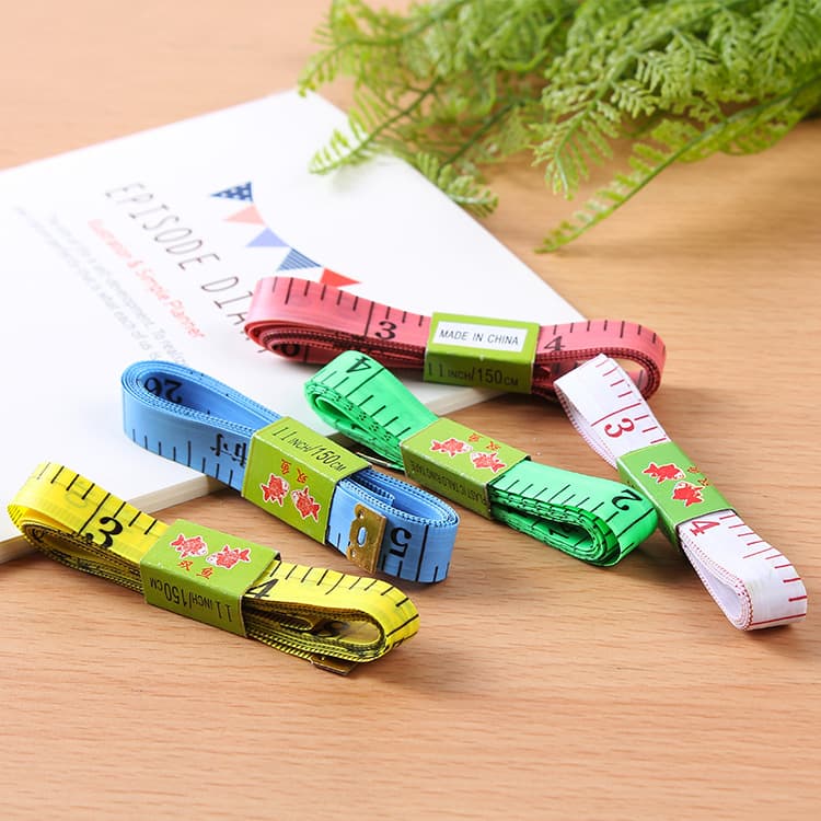 1.5m Tailor Tape Measure Soft Ruler for Body Measurements, Waist, Bust, Nail Measuring, Accurate Measuring Tape