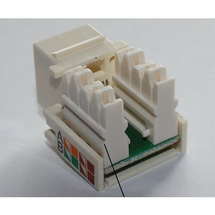 RJ45 Module CAT5E Enhanced Network Module, Factory Direct Wholesale Information Module