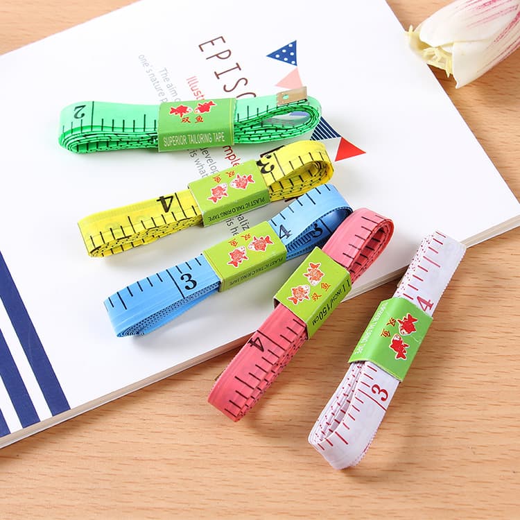 Soft Tape Measure for Body Measurements, Multi-functional Waist and Chest Measuring Cloth Ruler, 1.5m Height and Fabric Ruler