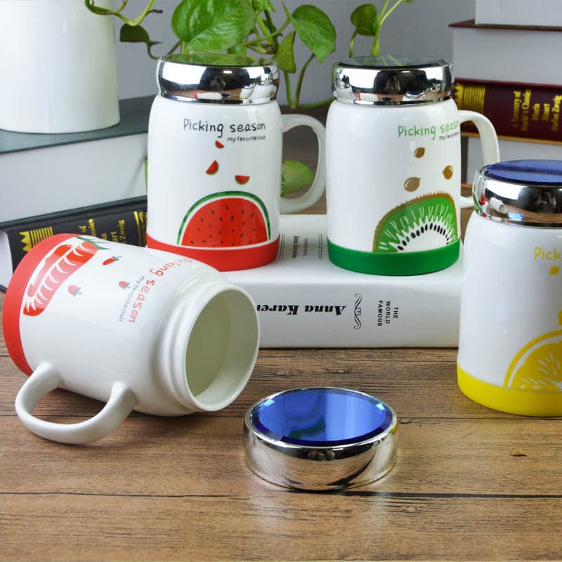 Ceramic mug affordable large capacity mirror mug office mug logo business promotional gift mug coffee mug