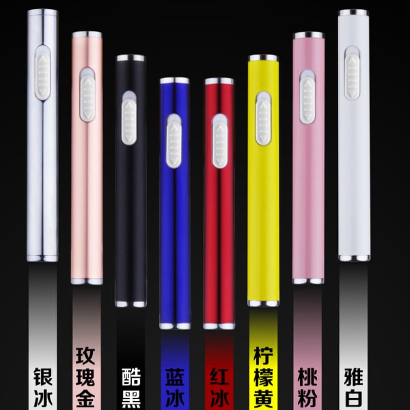 Creative USB Round Charging Lighter JJ820 Electric Arc Electronic Cigarette Lighter Manufacturer Wholesale