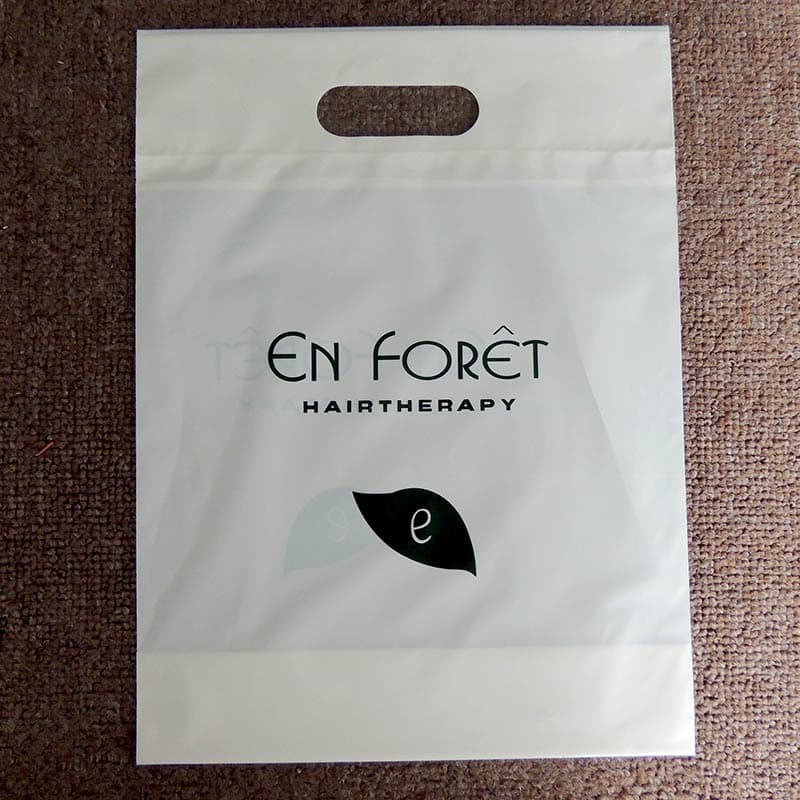 Printed Clothing Store Handbag Pe Jewelry Hand Shopping Bag Double-Layer Reinforced Clothing Plastic Bag with Customizable Logo