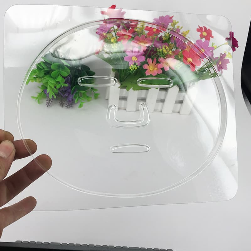 Seaweed mask mold collagen mask tray DIY mask template PVC mask support film board bare board