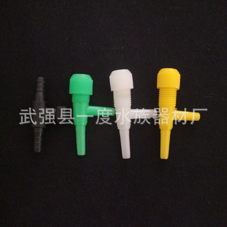 Aquarium Air Flow Control Valve Plastic Adjustable Valve for Air Pump Tube Check Valve Speed Control Throttle Valve
