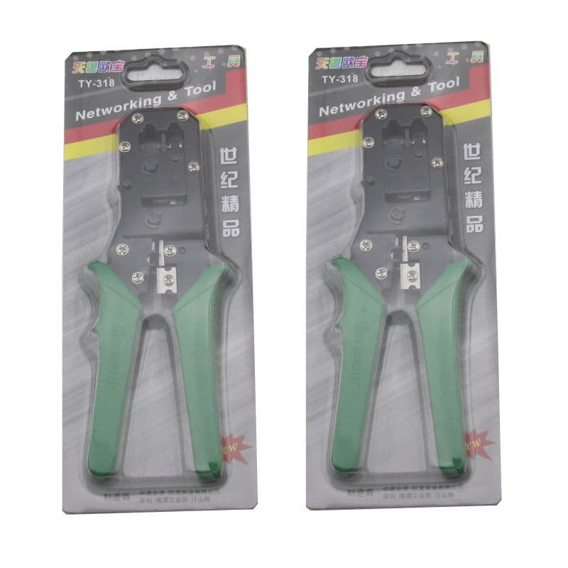 Factory Wholesale Tianyue Oubao Dual-Purpose Network Crimping Tool Multifunctional Wire Stripper and Crimper