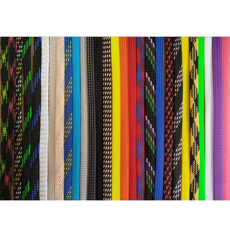 6mm UV Triple-Braided Nylon Sleeve, Braided PET Mesh Tubing
