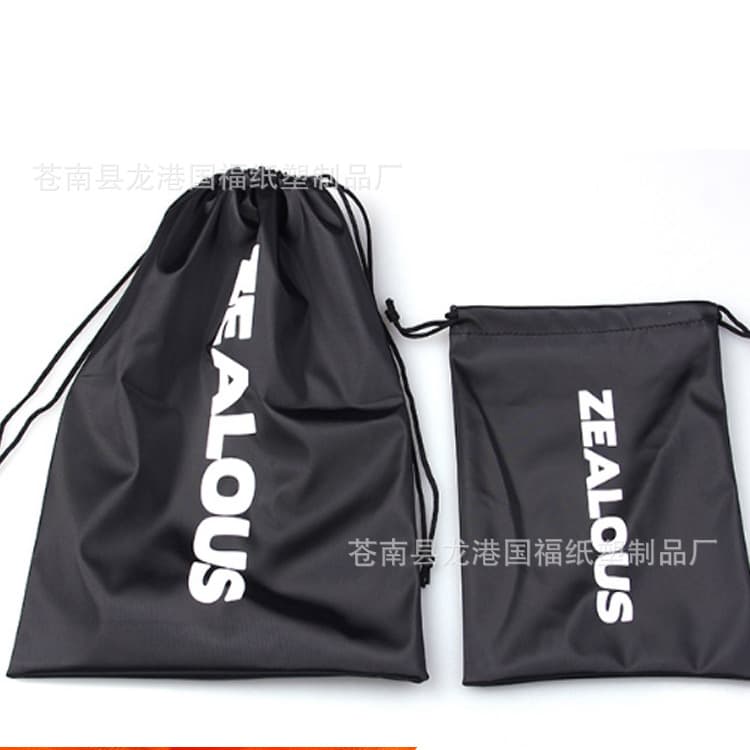 Manufacturer Printed Oxford Fabric Student Drawstring Bag, Soccer Shoe Backpack, Student Advertising Storage Bag with Double Drawstrings