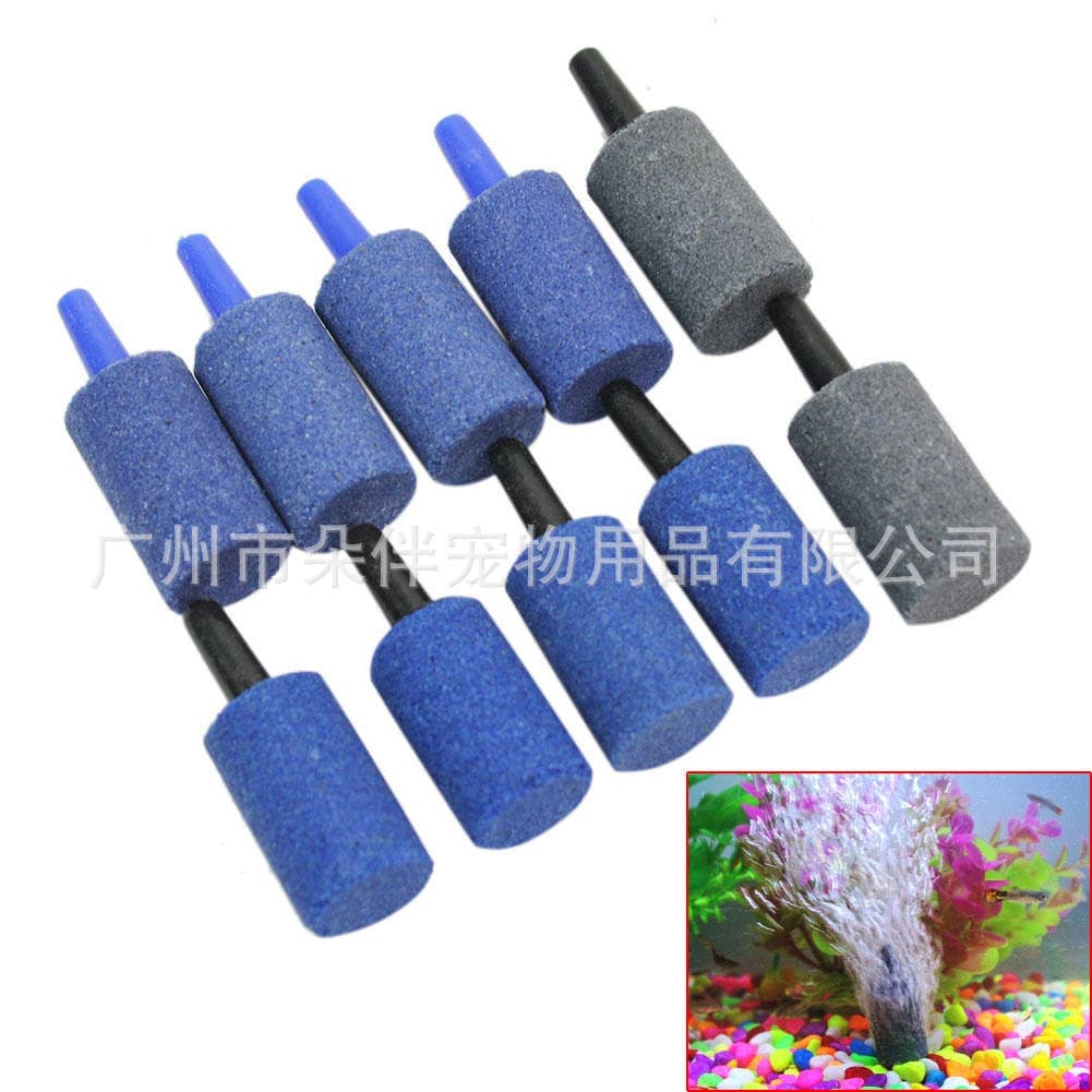 Aquarium Air Stone Sand Head Fish Tank Oxygen Increasing Silent Bubble Stone Air Release Head Sand Pet Supplies