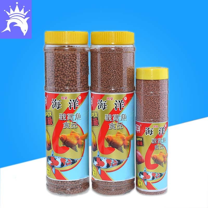 Ocean Fish Feed for Goldfish, Koi, Parrot Fish, Tropical Fish