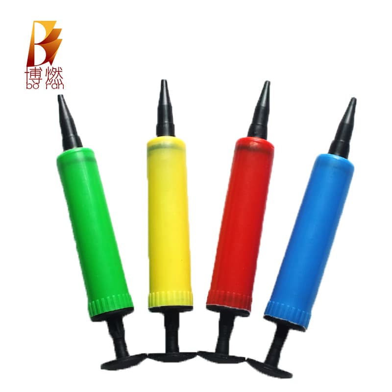 Plastic Balloon Pump Air Pump Eco-Friendly Swimming Ring Small Pump Balloon Accessories Toy Pump