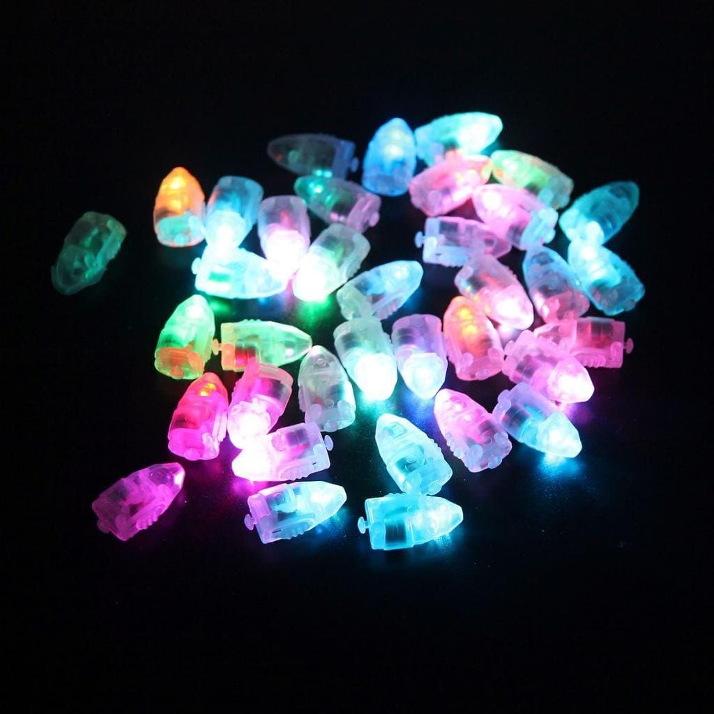 Multi-Color Spot Colorful Super Bright LED Balloon Bullet Light Switch Small Bulb Bar Dance Decorative Lantern Light