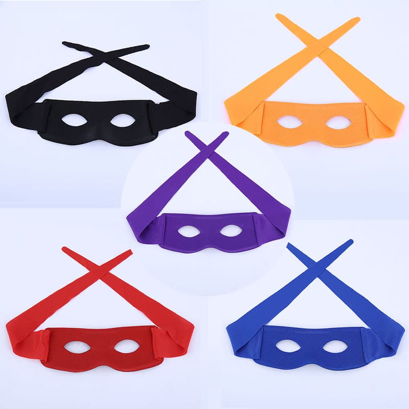 New personalized minimalist Zorro masks, European and American masquerade ball PVC masks, composite colored masks, in stock wholesale