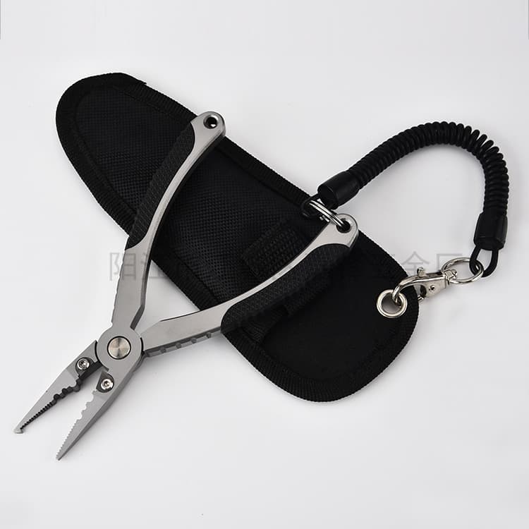 Factory Supply Fishing Scissors Pliers Multifunctional with Knife Fishing Scissors Outdoor Multi-Purpose Angling Tool