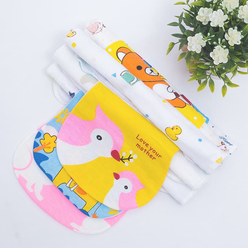 Infant Class A Sweat Towel Four/Six Layers, Kindergarten Pure Cotton Gauze Back Pad, All-Cotton Children's Sweat Barrier Large