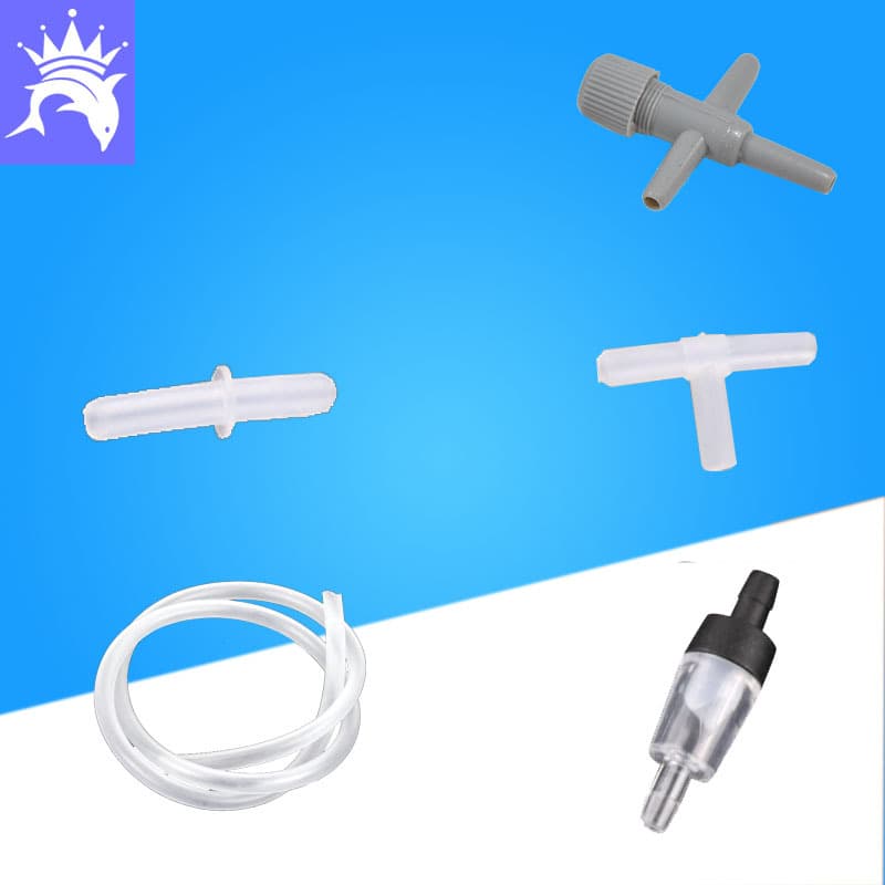 Aquarium Oxygen Tube Accessories, Aquarium Supplies, Single Connector, Three-Way Connector, Non-Return Valve