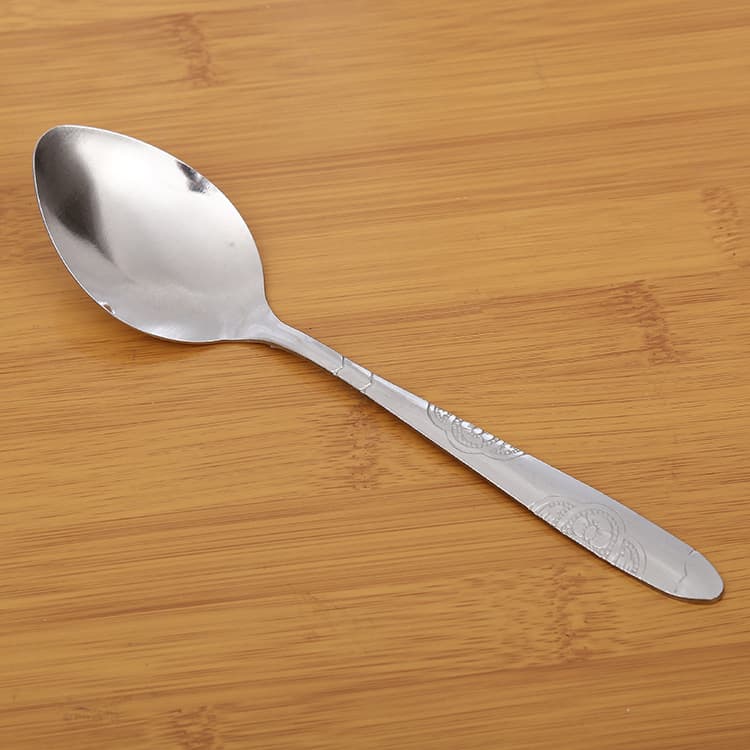 Dollar Store Bagged Stainless Steel Spoons for Watermelon