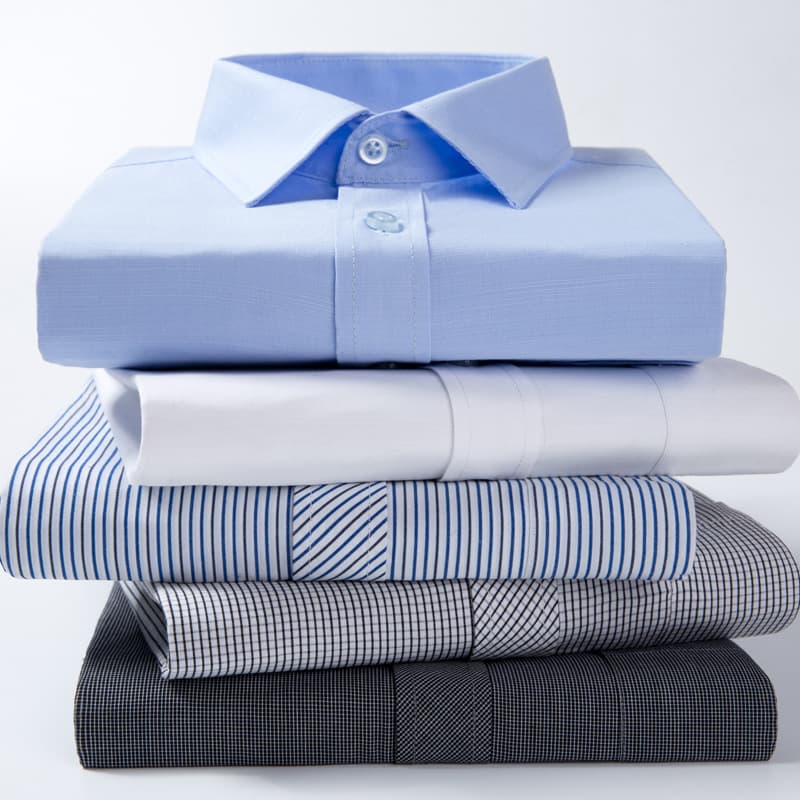 Spring Men's Long Sleeve Shirt Middle-Aged Pure Cotton Shirt Senior Father's Full Cotton Casual Grandpa Top