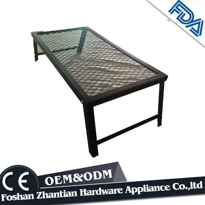 Folding Grill Rack Campfire Grill Portable BBQ Net Table Iron Art Cross-Border Portable DIY