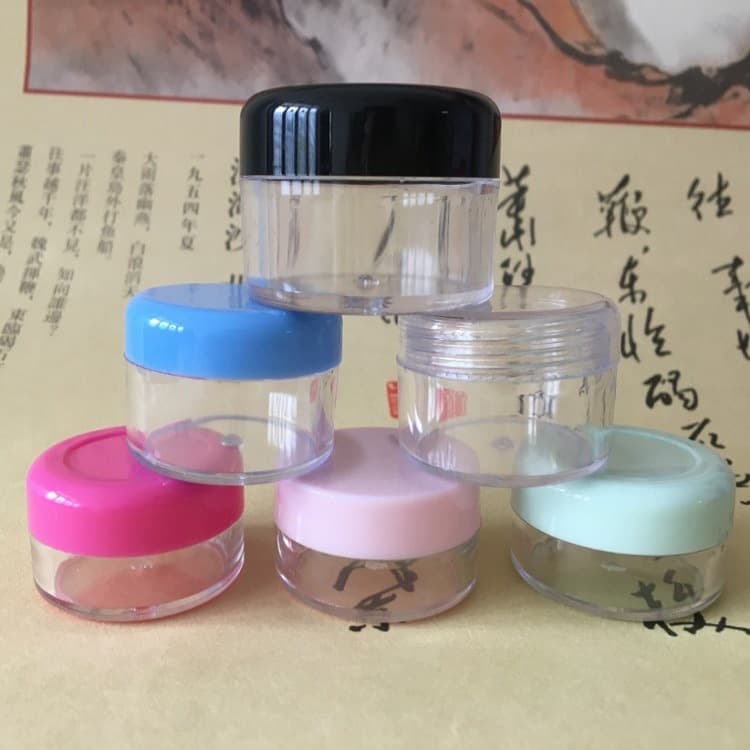 10g 15g 20g Transparent Cream Bottle Face Mask Foam Bottle Ps Cosmetic Face Cream Sub-bottling Box Sub-bottling