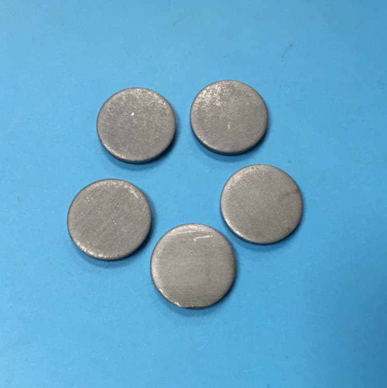 Factory-produced 3.5*24mm round iron block weight, galvanized square iron bar counterweight iron sheet