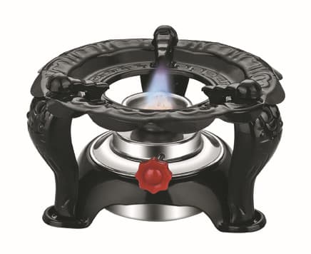 Mingye Adjustable Alcohol Stove Outdoor Tea Stove Liquid Alcohol Stove Alcohol Lamp for Hotel, Restaurant, Tea House, and Home Use