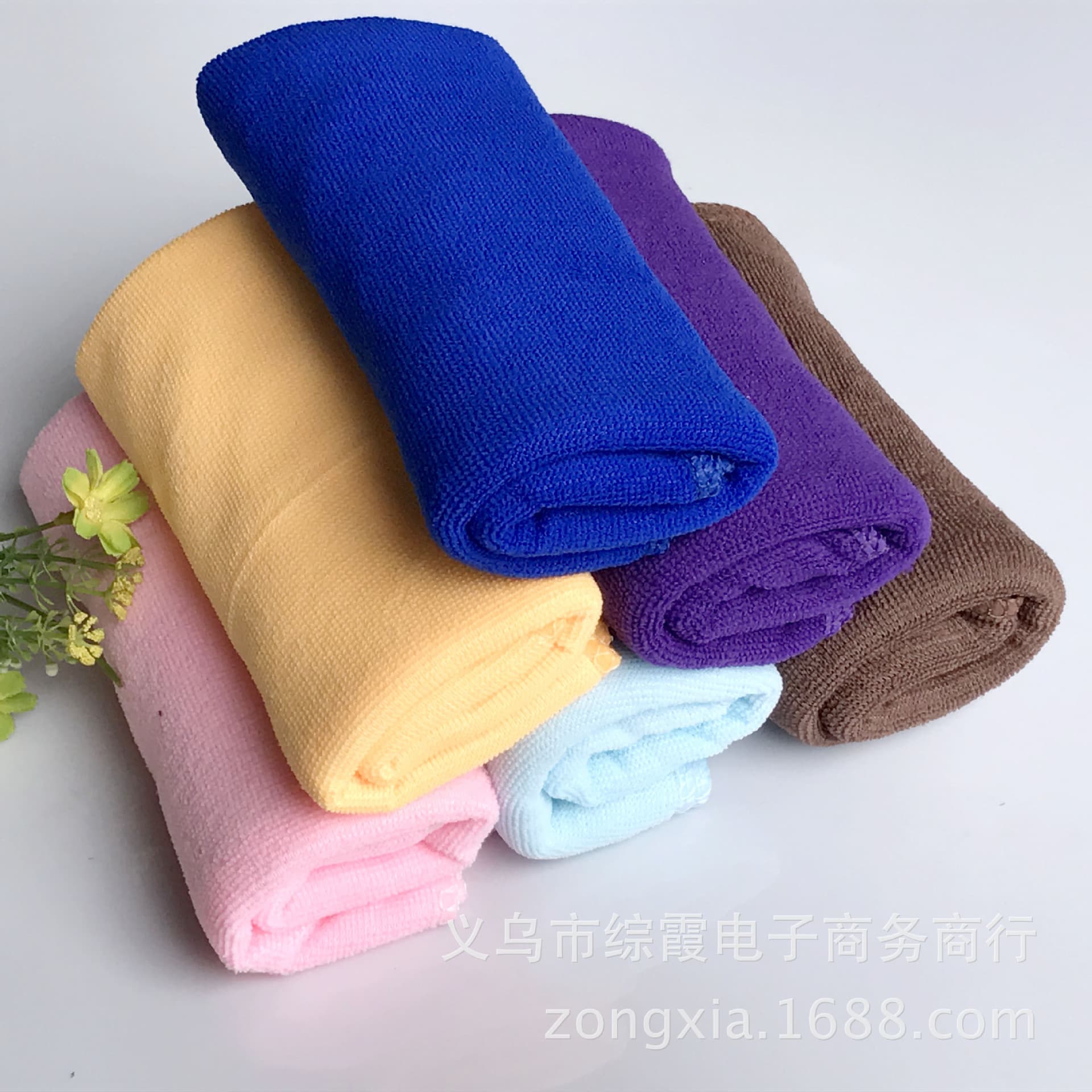 Microfiber car wash towel 30x70 cm, nano-sized 25 small squares, 30x30 cm car cleaning towel.