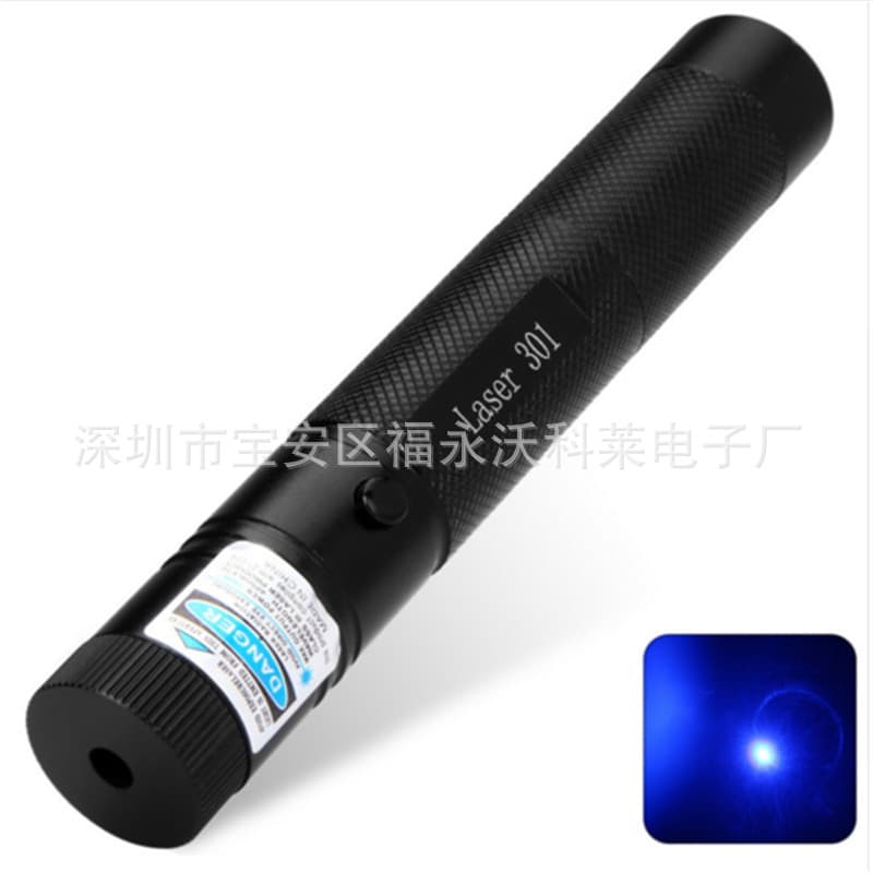 In Stock Laser301 Blue-Violet Pointer Pen Single Point Laser Pointer Sales Office Indicator Pen Anti-Blue Light Glasses Test Pen