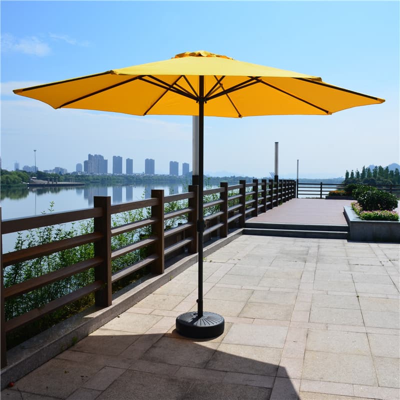 A generation of hair hand push sunshade 2.7/3 meters hand with steering shaking head center column umbrella rainproof sunscreen straight rod