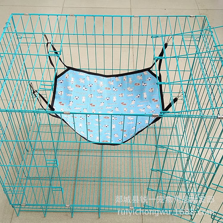 New Breathable Linen Pet Hammock, Wire Cage Hammock, Cat Hammock, Pet Supplies, Cat Supplies