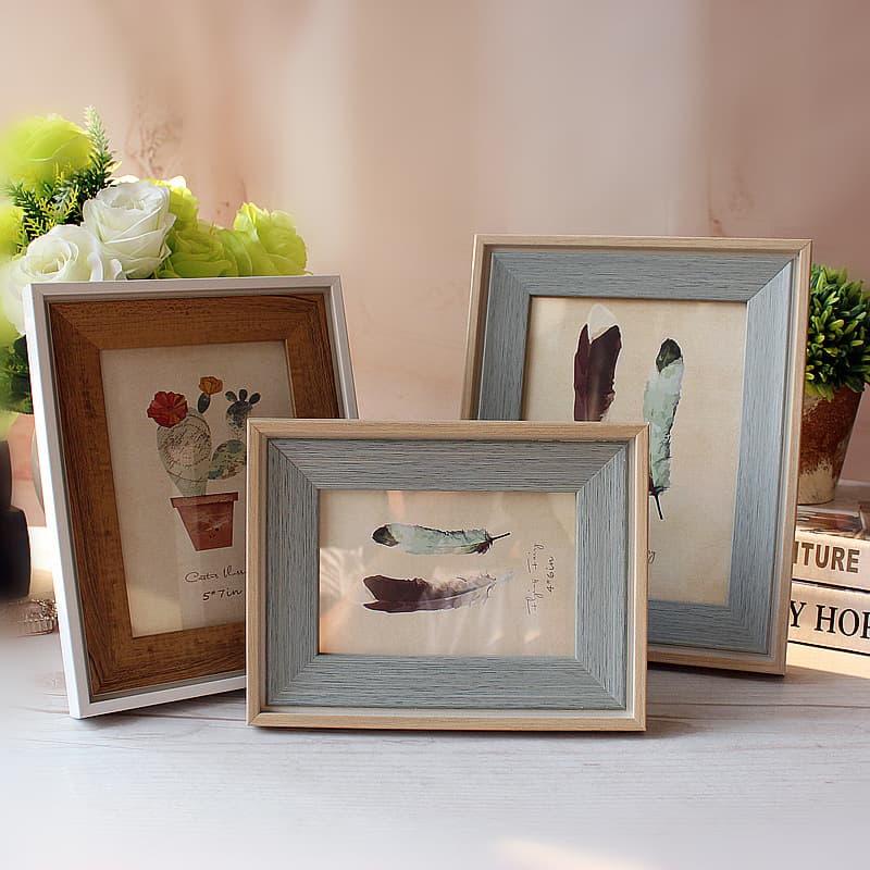 Creative Nordic style photo frame 6 inches 7 inches 8 inches 10 inches A4 wall hanging photo frame photo frame photo frame wholesale