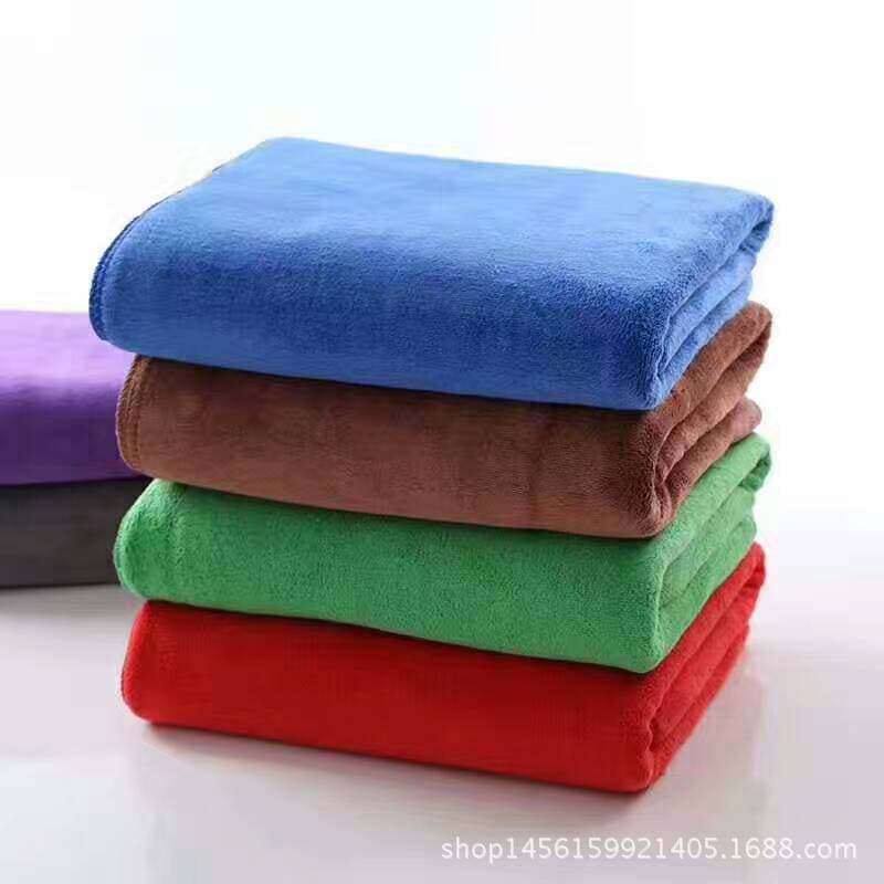 Wholesale 400g car wash towel, fine fiber thickened car wiper, waxing polishing towel, rag, glass floor wiper