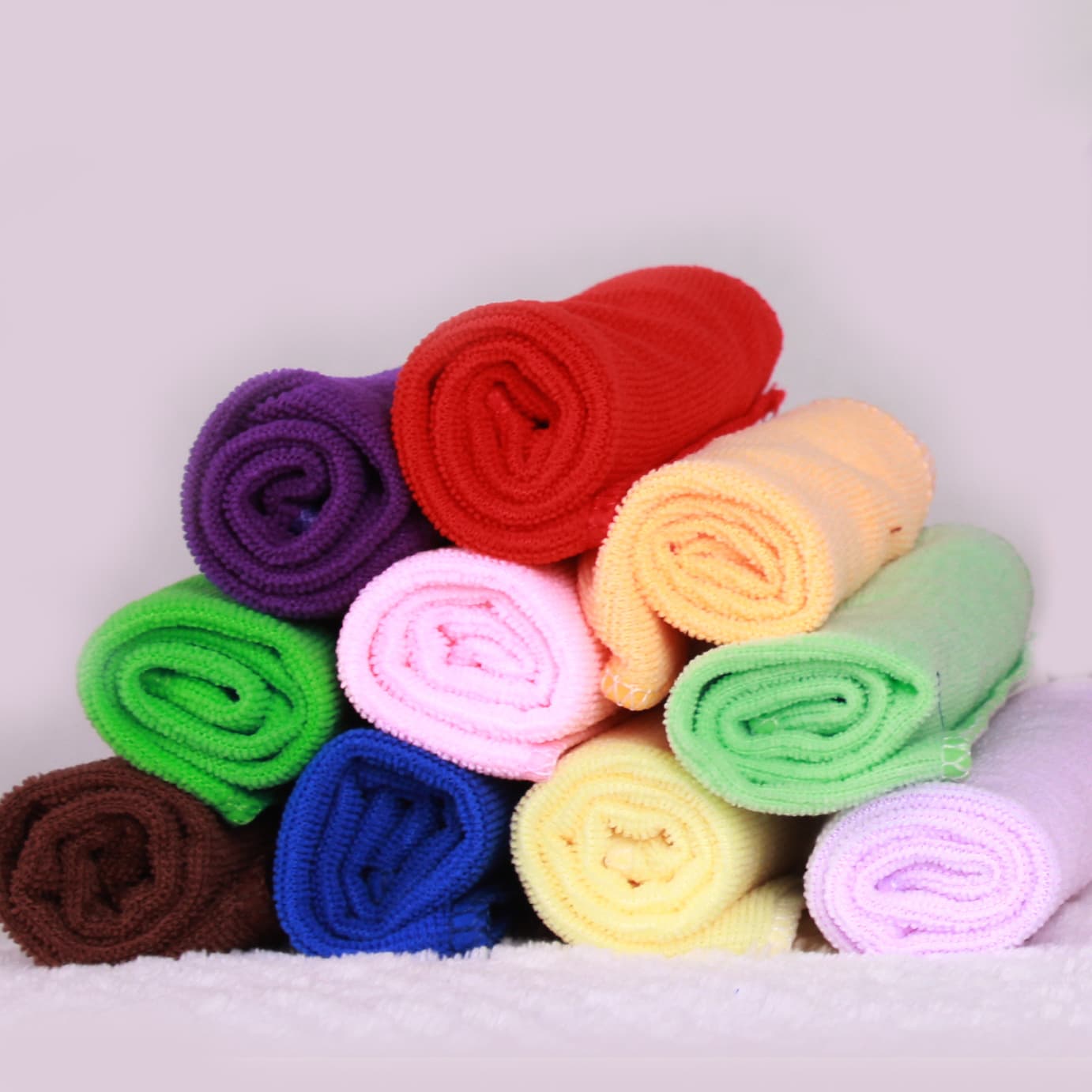 Microfiber 30*30 Towel Labor Protection Advertising Gift Small Face Towel Car Waxing Cleaning Cloth Small Towel