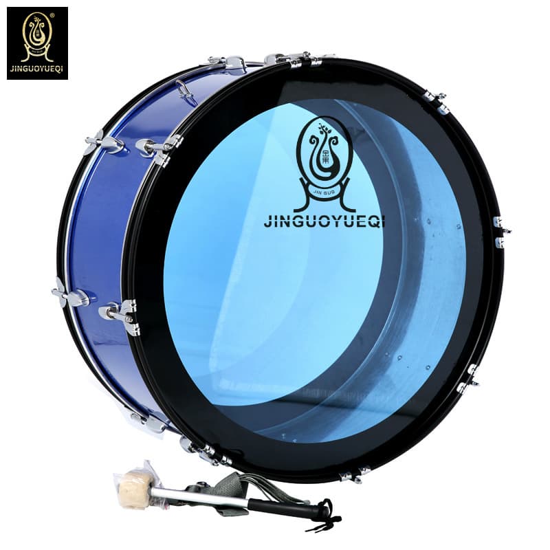 Golden Fruit Musical Instrument Sing Drum Big Sing Drum 25-24-22 Inch School Professional Western Drum Marching Band Drum Musical Instrument Drum