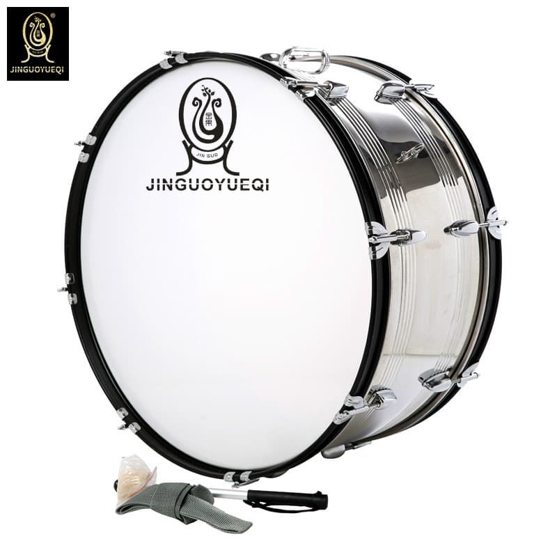Golden Fruit Musical Instrument Sing Drum Big Sing Drum 25-24-22 Inch School Professional Western Drum Marching Band Drum Musical Instrument Drum