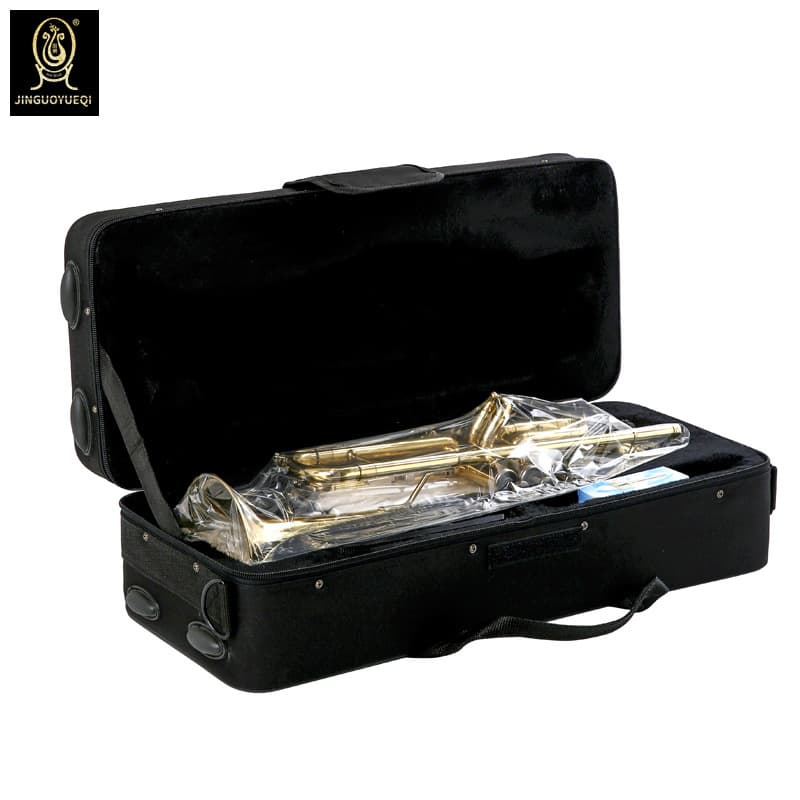 Golden Fruit Musical Instrument Brass Musical Instrument High-grade small size Paint Jin Jiajia Brand small size Drop B Transfer Oxford Bag Suitable for Beginner