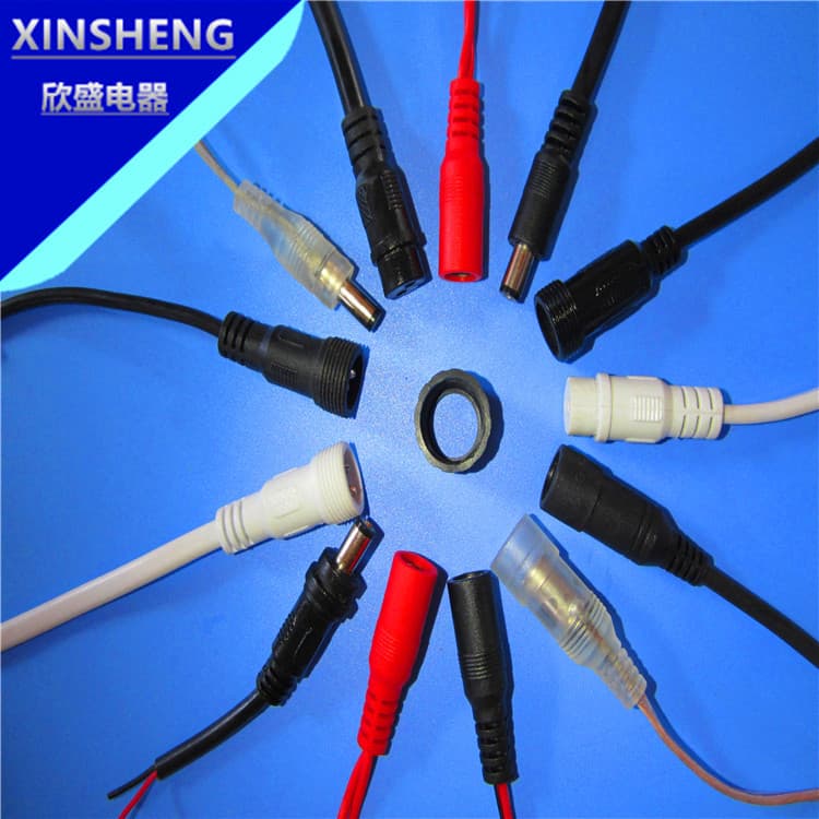 Supplier of male and female DC plugs, waterproof DC plugs, DC power cord, DC cable manufacturer, DC connector