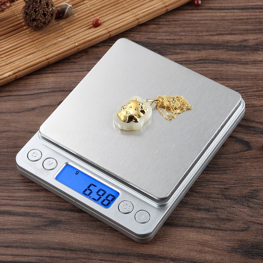 Wholesale Jewelry Scale 0.01g Mini Electronic Pocket Scale 500g Portable Household Kitchen Scale 0.1g Palm Scale