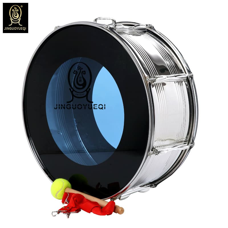 Golden Fruit Musical Instrument Stainless Steel Battalion Drum 24 Inch 22 Inch Group Drum Drum Drum Musical Instrument Band Drum Musical Instrument Drum