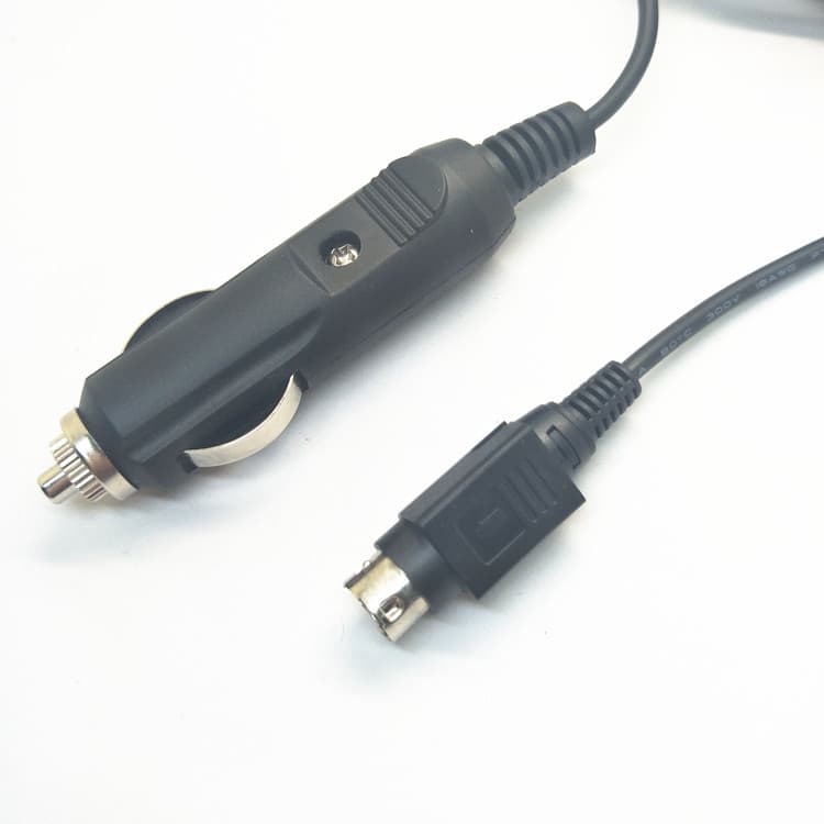 Factory Customized American Style High-Current Car Charger Cable Cigarette Lighter with POWER DIN Charging Cable