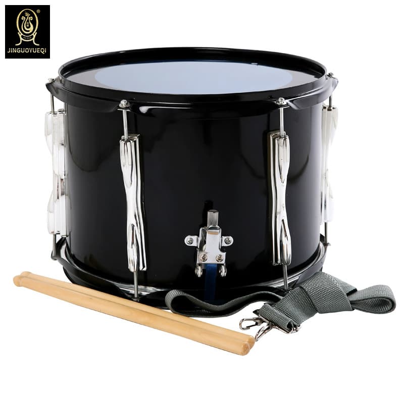 Golden Fruit Musical Instrument High Barrel snare drum 13 inch snare drum student team drum school band snare drum musical instrument double tone drum