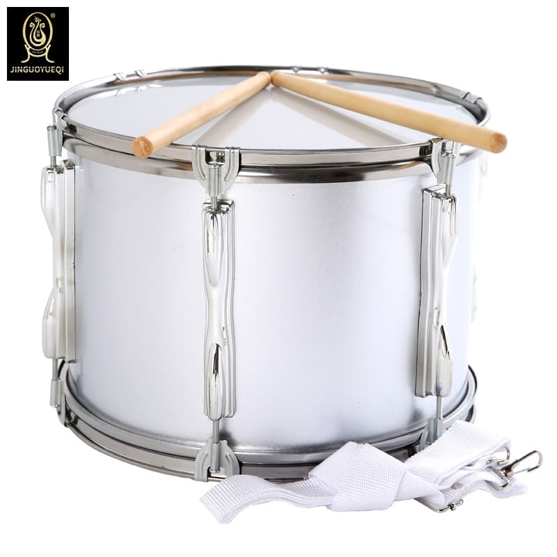 Golden Fruit Musical Instrument High Barrel snare drum 13 inch snare drum student team drum school band snare drum instrument monophonic drum