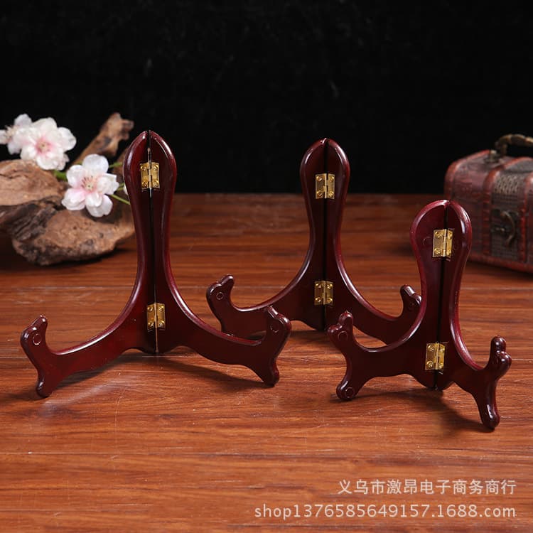 Pu-erh Tea Stand, Imitation Solid Wood Tea Rack, Tea Cake Holder/Display Stand, Tea Leaf Display Shelf