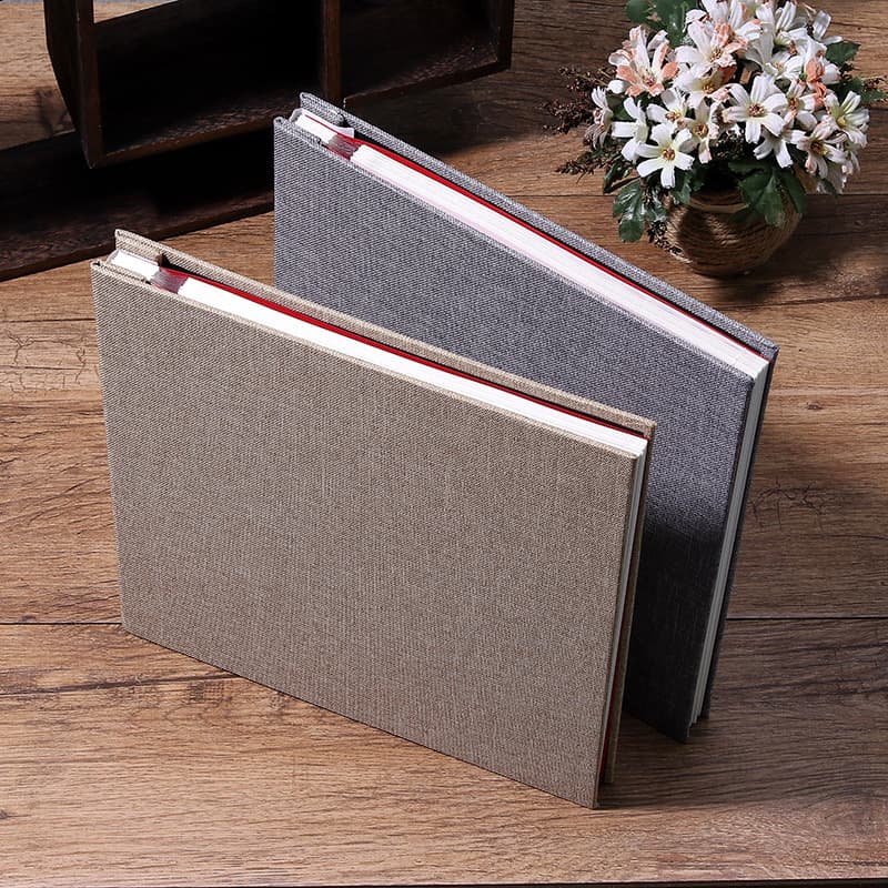 Hemp Cloth Self-adhesive Laminating DIY Album Collection Glue Album Amazon Exclusive Supply